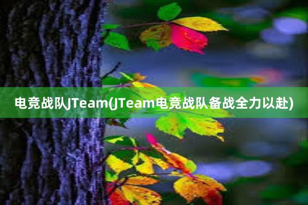 电竞战队JTeam(JTeam电竞战队备战全力以赴)